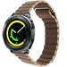 Curea piele Smartwatch Samsung Galaxy Watch 46mm, Samsung Watch Gear S3, iUni 22 mm Brown Leather Lo